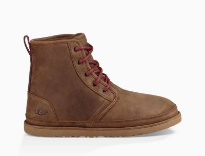 UGG Harkley Weather Classic Boots for Mens - Grizzly/Brown India